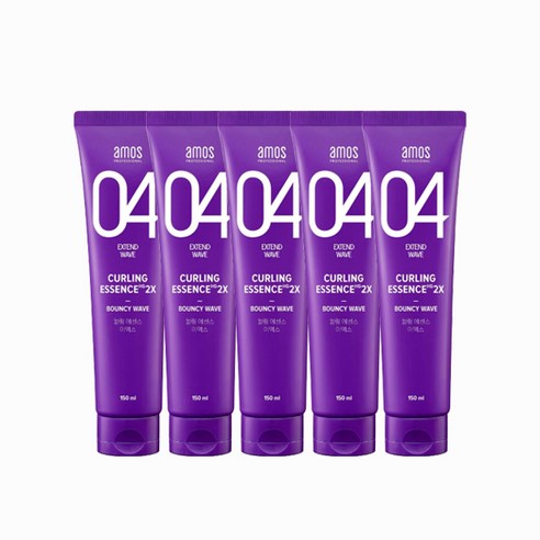 아모스 프로페셔널 컬링 헤에 에센스 바운시 웨이브 2x, 150ml, 5개