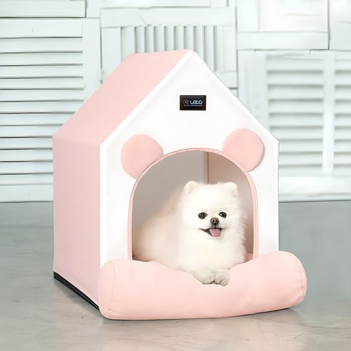 레토 반려동물 사계절 숨숨 하우스, 핑크, 1개