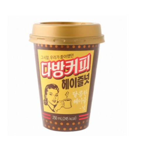 동원F&B 다방커피 헤이즐넛 250ml, 31개