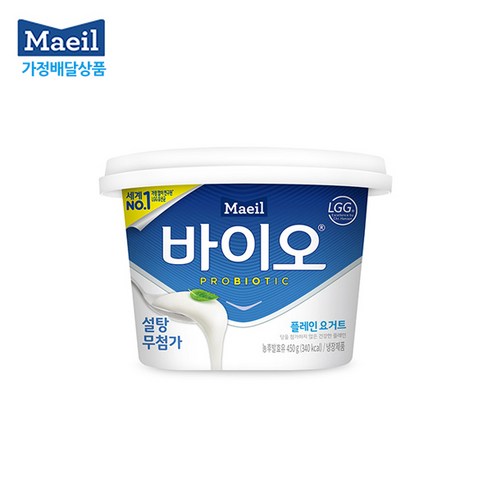 매일 바이오 플레인 요거트, 450g, 6개