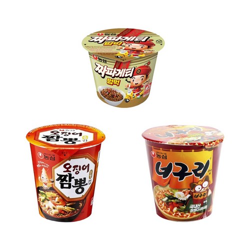 다양한 맛과 편리함이 조화된 국내 대표 라면 브랜드의 컵라면 15종 세트