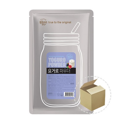 복음자리 복음자리 요거로 파우더 1kg 1박스(4개), 4개, 4개, 1개