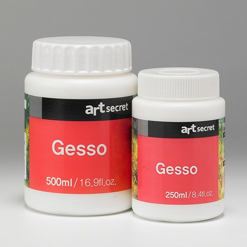 새한아트시크릿 젯소 Gesso -보조제, 1병, 250ml