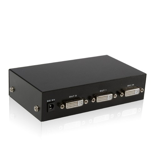 NEXT-102DVI DVI 1:2 분배기는 디지털 비디오 신호를 고품질로 분배하여 여러 디스플레이로 확장하고 향상시키는 기기입니다.