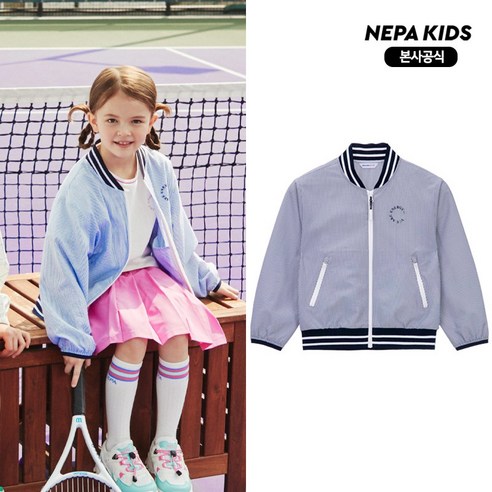 네파 키즈 네파키즈 본사 KID0604 시어서커 보머자켓