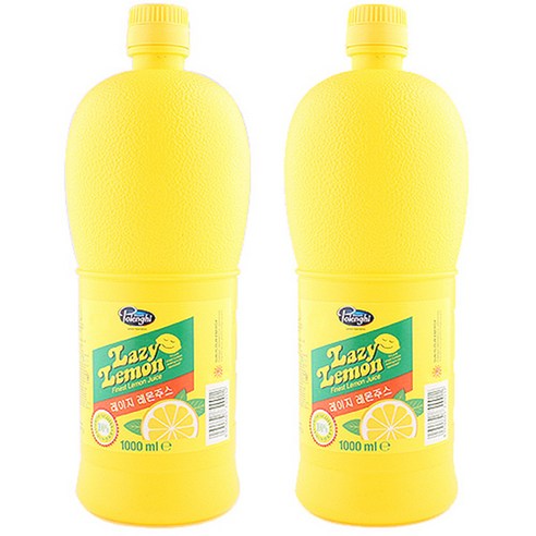 레이지 레몬주스 1000ml 2개세트, 1L, 2개