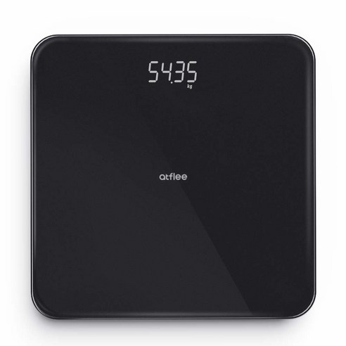 앳플리 디지털 LED 가정용 체중계 T3, 블랙, M89051