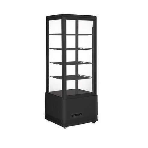 씽씽 4면유리쇼케이스냉장고 블랙 화이트 RT-98L-3
