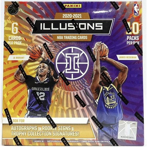 202021 Panini Illusions Basketball Trading Cards Mega Box 파니니 이루전 농구 트레이딩, 상세페이지 참조