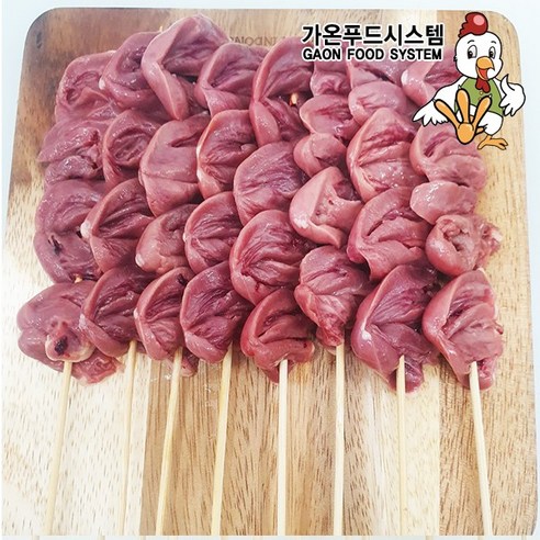 국내산 무염 닭꼬치 11종 꼬치5종 캠핑세트 캠핑꼬치구이 (4구)염통꼬치, 200g, 1개