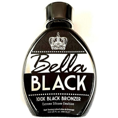 Bella Black 100X 브론저 태닝 로션 벨라 블랙, 1개, 400ml