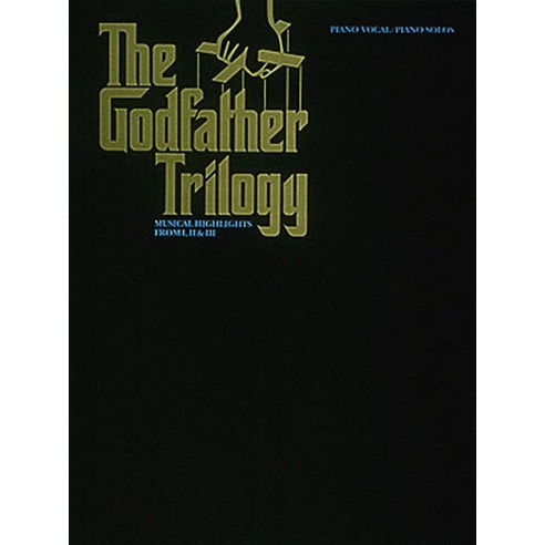 The Godfather Trilogy 대부 OST 피아노 보컬 기타코드 PVG 악보 Hal Leonard 할 레오나드