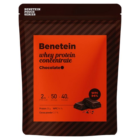 베네틴 포대유청 WPC 파우더 초코맛, 1개, 2kg