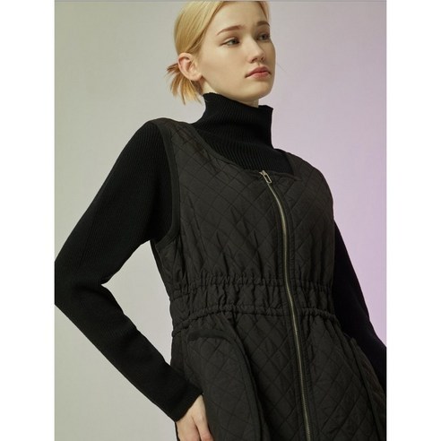 CC콜렉트 씨씨콜렉트 퀼티드 슬리브리스 원피스C4MSE036175162