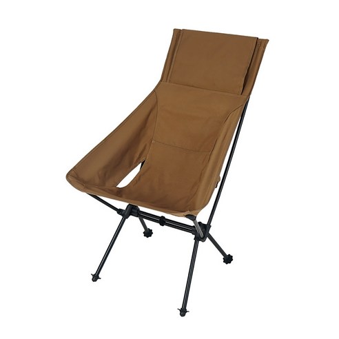 야외 휴대용 접이식 의자 등받이 낚시 캠핑 의자 초경량 알루미늄 합금 달의자 등받이 캐주얼 우주의자, 카키