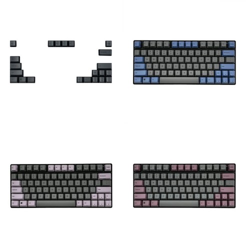 리얼포스 RC1 키캡 세트: 스모키 라일락으로 물들이는 나만의 키보드 리얼포스키캡