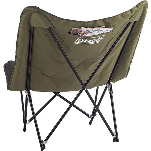 풍성한 캠핑 소파의자, 휴대하기 편리한, 등받이 포함되어 있는