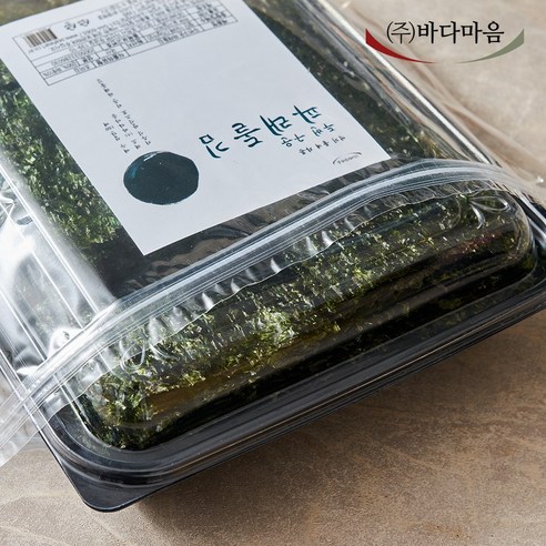 먹기좋게 자른 두번구운 파래돌김, 80g(절단김150매), 2개