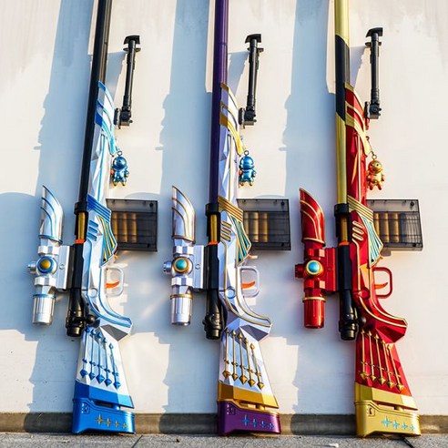 너프건 M24 장난감총 스나이퍼 저격 에어코킹건 탄피배출, M24 레드(중형), 탄피 6개/소프트탄20개