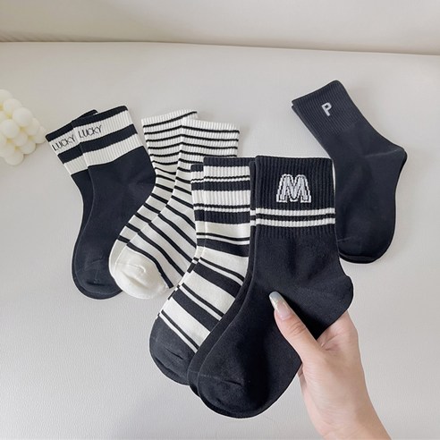 워더미 사계절 중목 양말, 우리 아이 발 건강과 스타일을 한 번에!