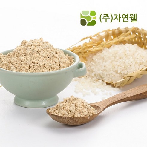 자연웰 100% 국산 볶음 현미가루 250g 선식 곡물가루 천연가루, 볶음현미가루 250g, 1개