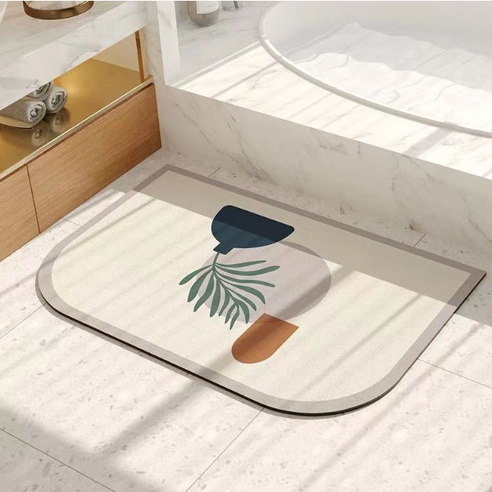 어뮤즈하우스 플라워베이스 빨아쓰는 규조토 발매트 40*60cm, 플라워베이스_02, 1개