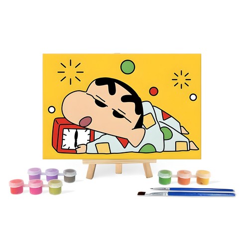 아이러브페인팅 짱구 그리기 DIY PAINTING, 짱구네 아침, 1개