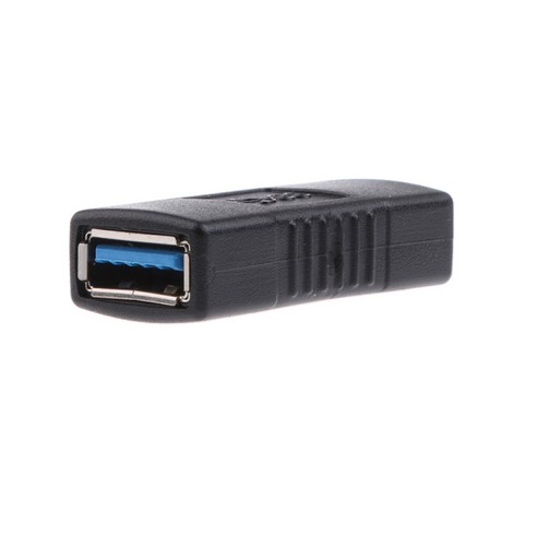 A형 암-암 USB 3.0 어댑터는 최대 데이터 전송을 위해 USB 3.0을 지원합니다., 블랙, 설명, 설명