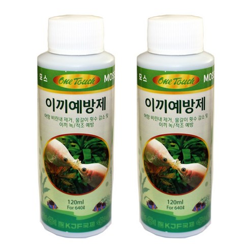 원터치 이끼 예방제, 120ml, 4개입