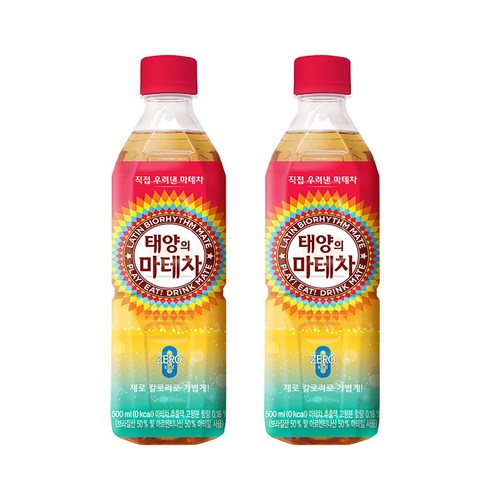 코카콜라 태양의 마테차, 500ml, 24개