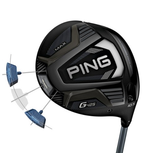 핑 G425 드라이버의 궁극적인 커스터마이제이션: 무게추 스윙웨이트 조절