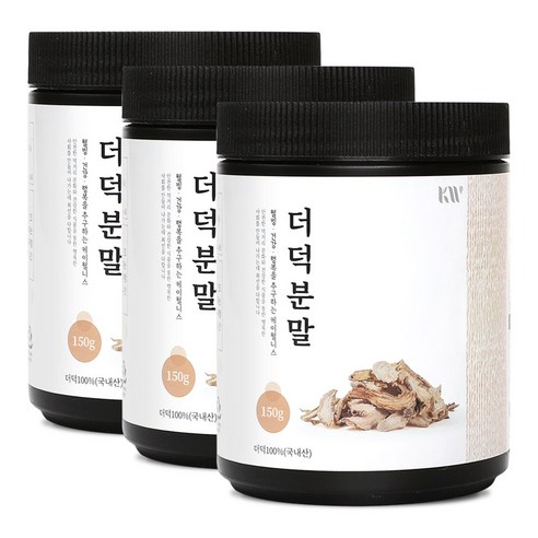 더참된 국내산 더덕가루 150g, 3개 더덕국내산가격