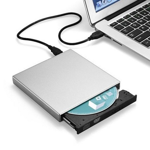 외장CD롬 dvd rom 외장형 광 드라이브 usb 2.0 dvd-rom 지원 랩톱 pc 용 슬림 리더 레코더 굽기, 협력사 cd플레이어 Best Top5