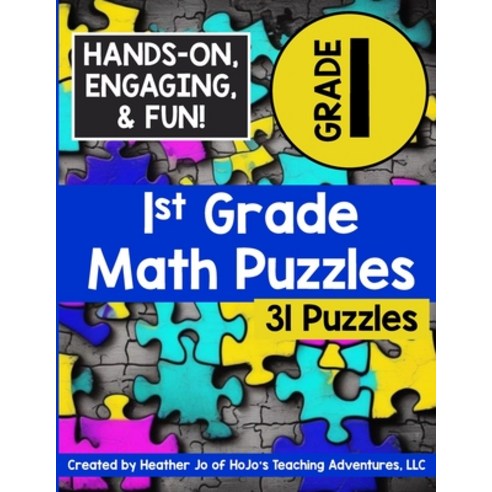 (영문도서) 1st Grade Math Puzzles: Kids Ages 6 7 & 8 - Addition Subtraction Missing Addends Telling... Paperback, Independently Published, English, 9798879514308