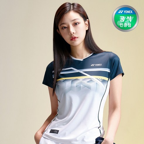요넥스 배드민턴 게임웨어 티셔츠 여성용 241TS004F