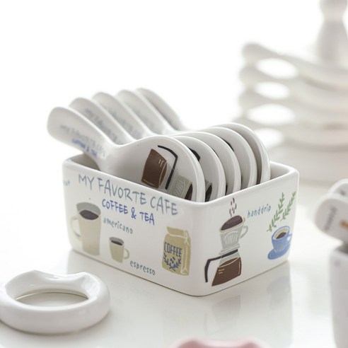 식탁에 예술을 더하다, 삼미 도자기 링고리 수저받침대