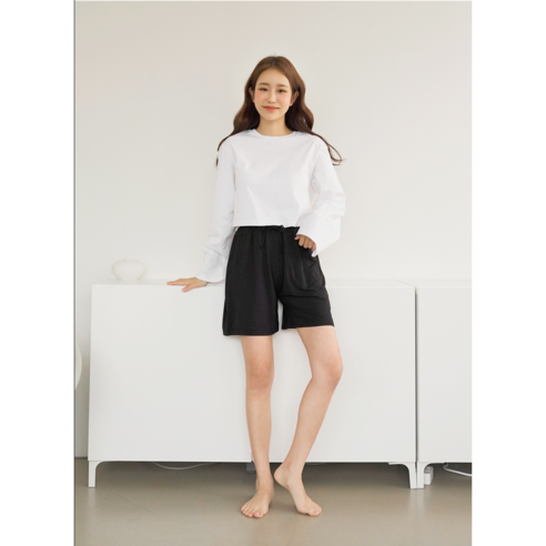 쾌적한 여름 밤을 위한 엘라운지 아이스찰랑 파자마