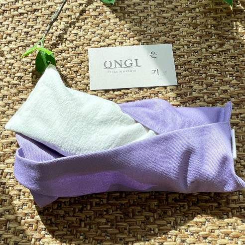 자연의 온기로 눈에 휴식을, [온기] 팥 눈 찜질팩