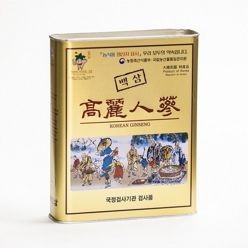 농협검사품 고려인삼 6년근1등25지 피부백삼 건삼 골드캔 말린인삼 300g - 인삼/수삼/장뇌삼 | 쿠팡