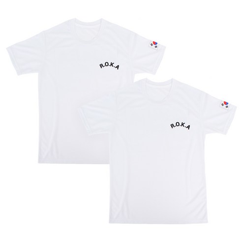 코리아아미 로카티 ROKA 쿨드라이 반팔 쿨티셔츠 2P