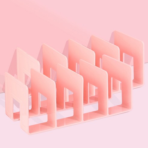BMYX 4단 M형 책꽂이 2P, 피치