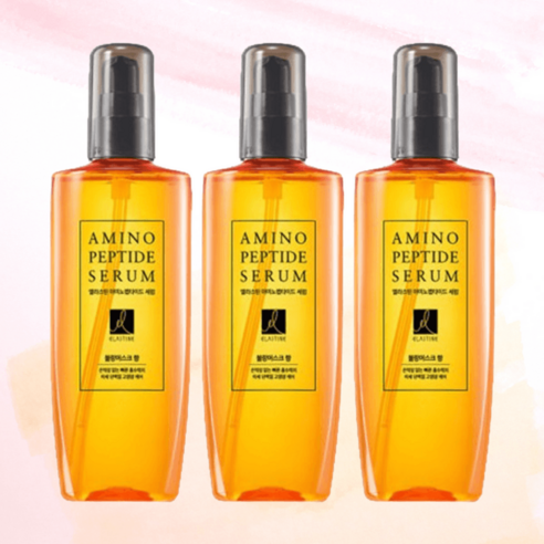 엘라스틴 헤어에센스 블랑머스크 150ml 3개 아미노펩타이드 세럼 끈적없이, 아미노펩타이드 블랑머스크 150ml 3개