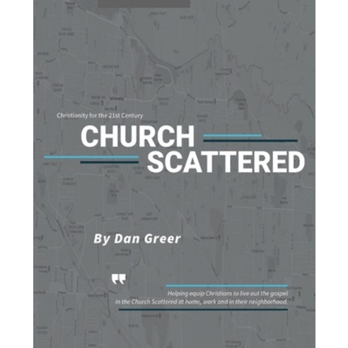 (영문도서) Church Scattered Paperback, Grace Lake Publishing, English, 9798986621517