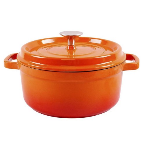 Fveja''Siv 양수 냄비 4.5L, 1개, 오렌지, 24 x 10.5cm