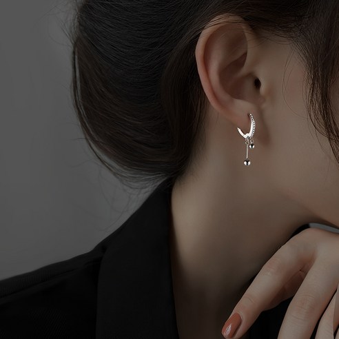 DFMEI 귀걸이 여성 스털링 실버 귀걸이 여성 새로운 패션 모든 일치 귀걸이