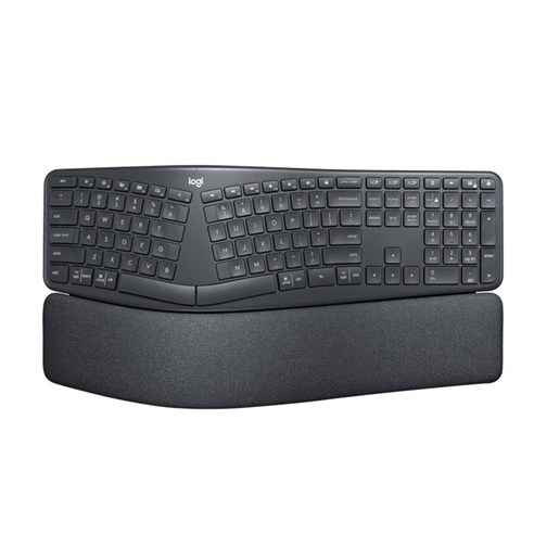 블루투스키보드 로지텍 ERGO 무선키보드 영문 각인 + 한글 스티커, Black, K860, 인체공학 Best Top5