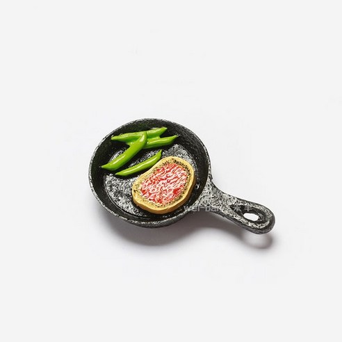 FREELIFE 냉장고 자석 세트 귀여운 3D JO-494, Steak pan-558