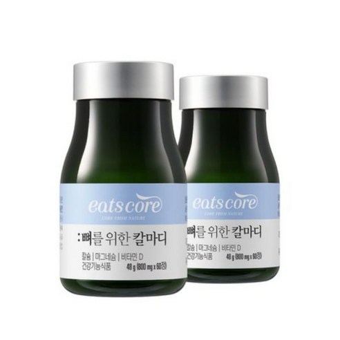 이츠코어 뼈를 위한 칼마디 800mg 60정 x2통, 2개