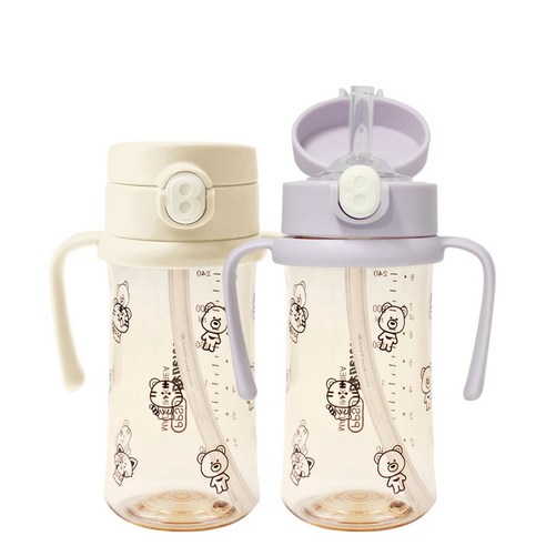 사랑스러운 우리 아이를 위한 선택, 베베락 아이와 PPSU 원터치 빨대컵 2P 베베락빨대컵