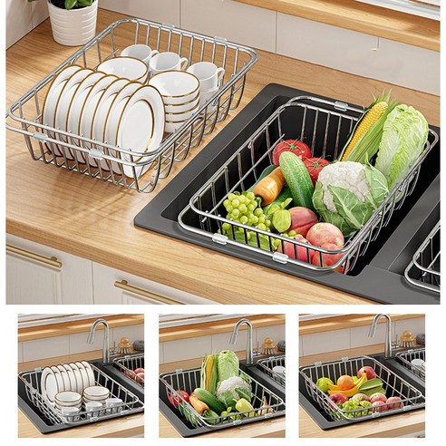 365사이트 올스텐 식기건조대: 좁은 공간도 OK! 뽀송뽀송 설거지의 완성!